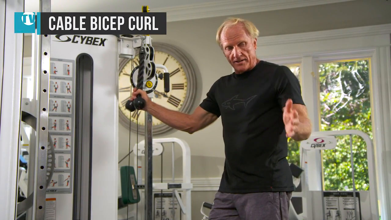 Cable Bicep Curls