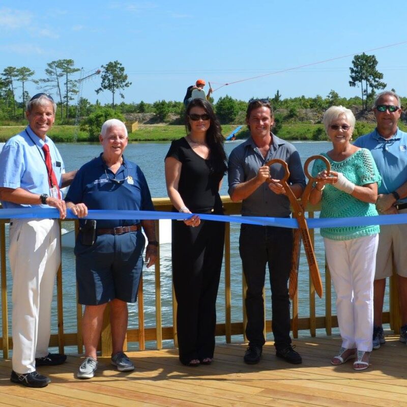 Shark Wake Park Grand Opening