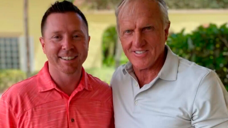 Meet Greg Norman’s 'Biggest Fan'