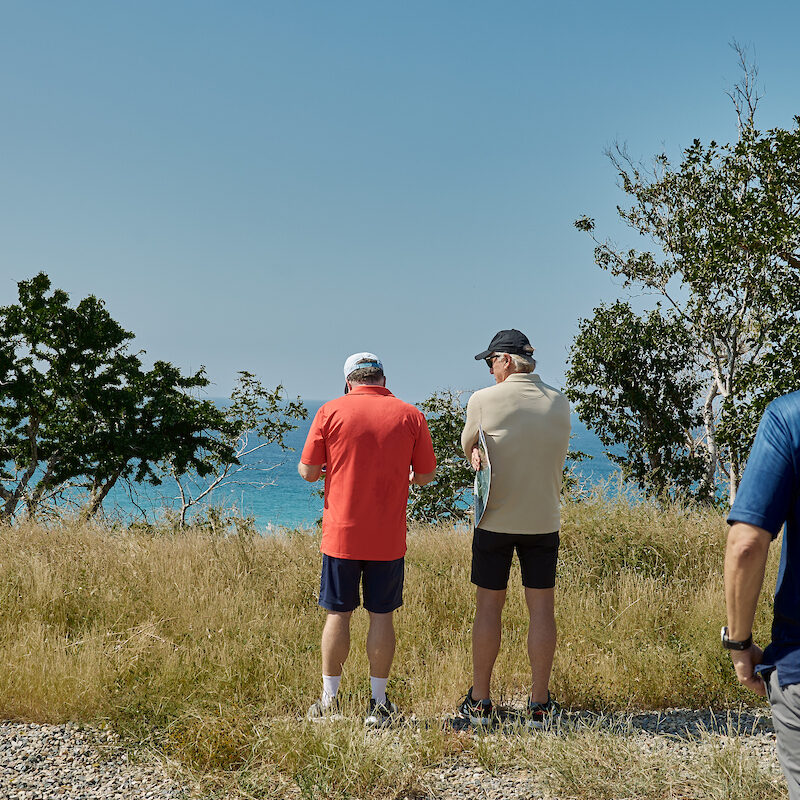 Greg Norman and team at Tezcalame